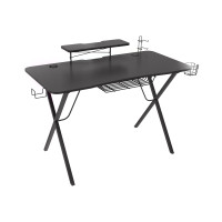 Produktbild för Genesis Holm 300 RGB - bord - rectangular with contoured corners - svart