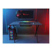 Produktbild för Genesis Holm 300 RGB - bord - rectangular with contoured corners - svart