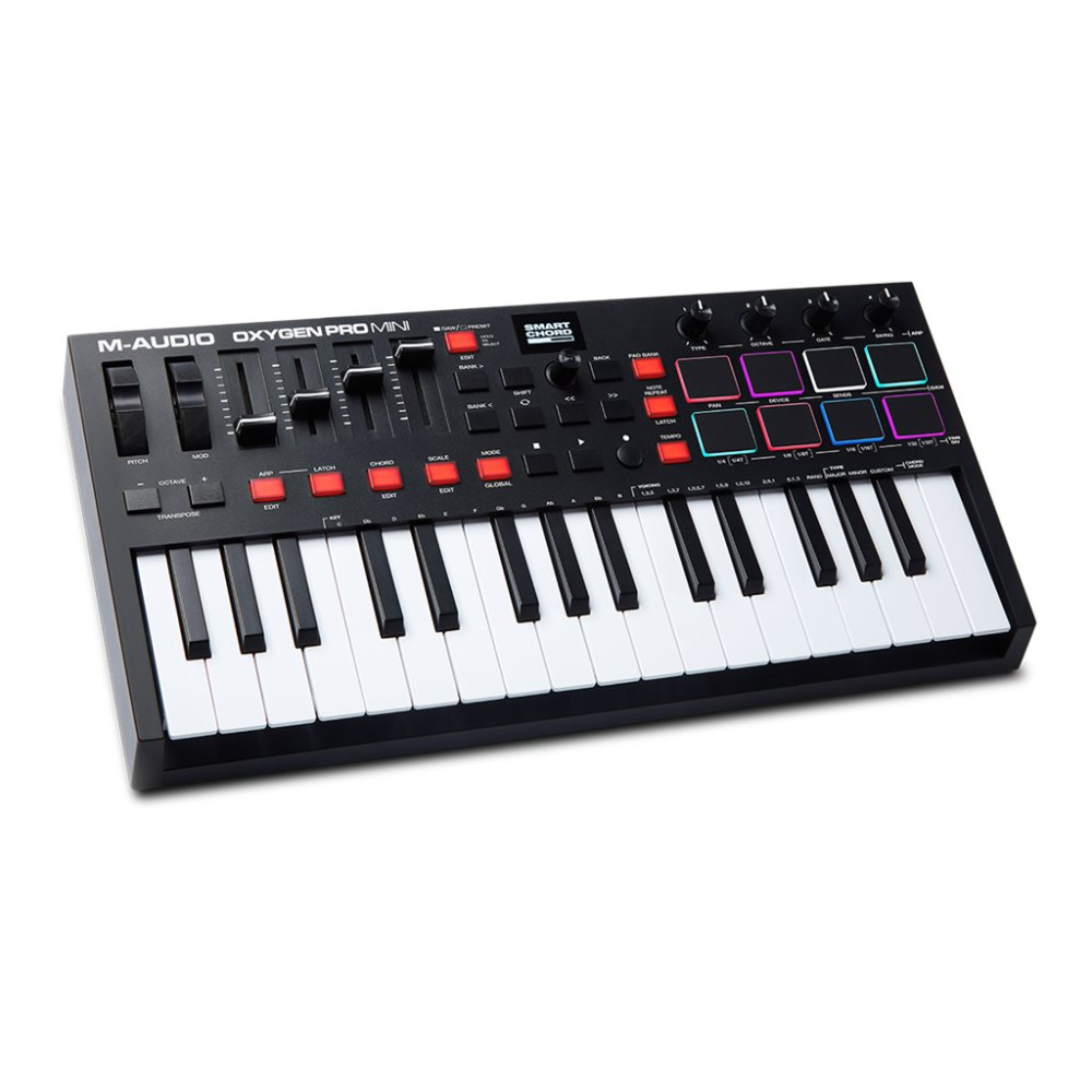 Produktbild för M-Audio Oxygen Pro Mini - MIDI kontroller