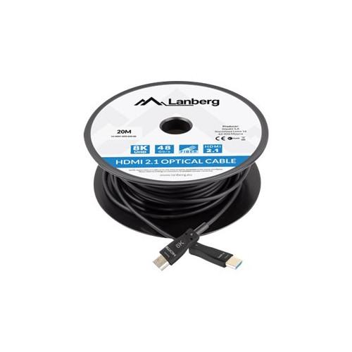 LANBERG Lanberg HDMI-kabel med Ethernet - 80 m