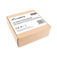 Produktbild för Lanberg HDMI-kabel med Ethernet - 100 m