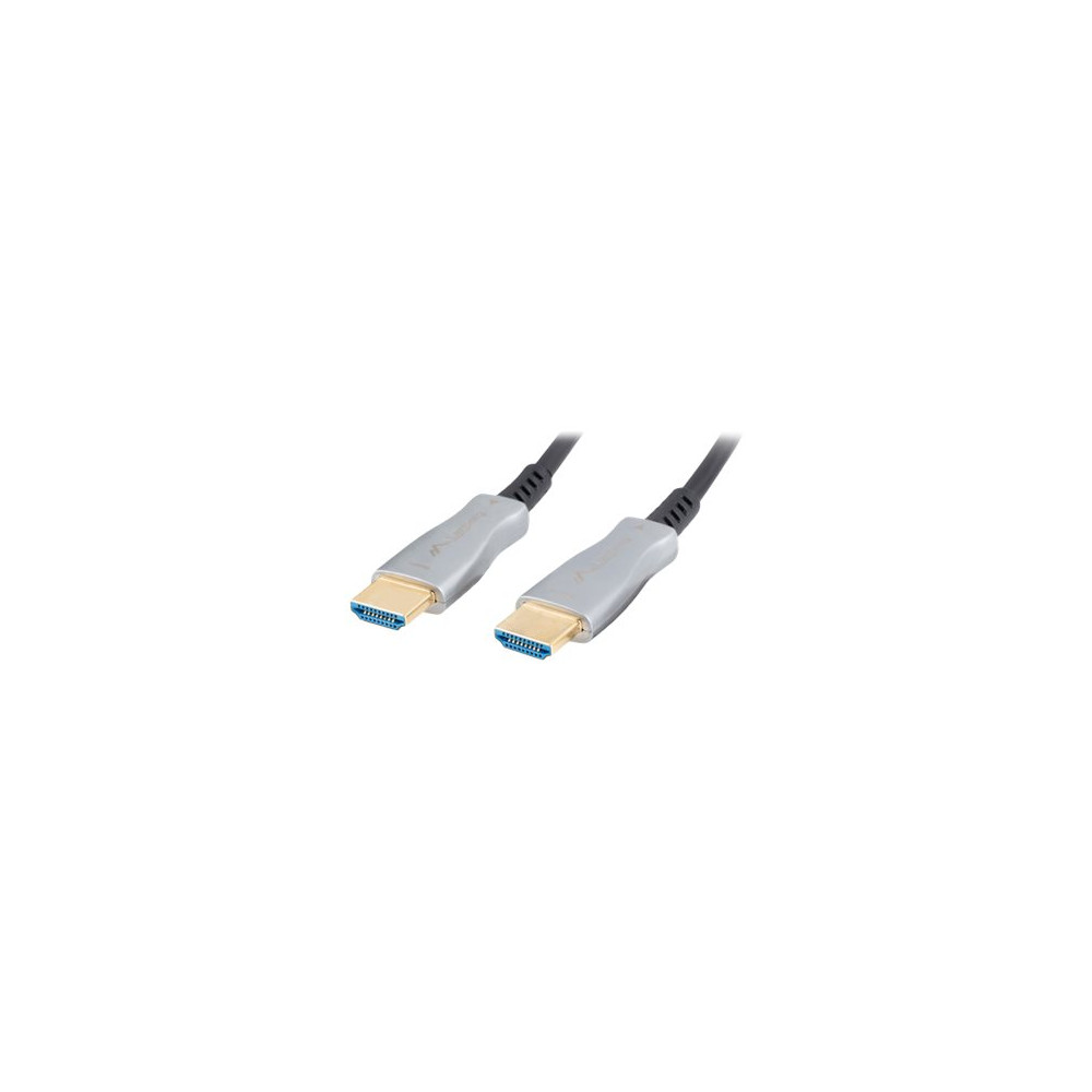 Produktbild för Lanberg HDMI-kabel med Ethernet - 100 m