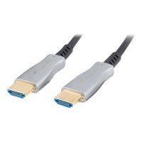 Produktbild för Lanberg HDMI-kabel med Ethernet - 100 m