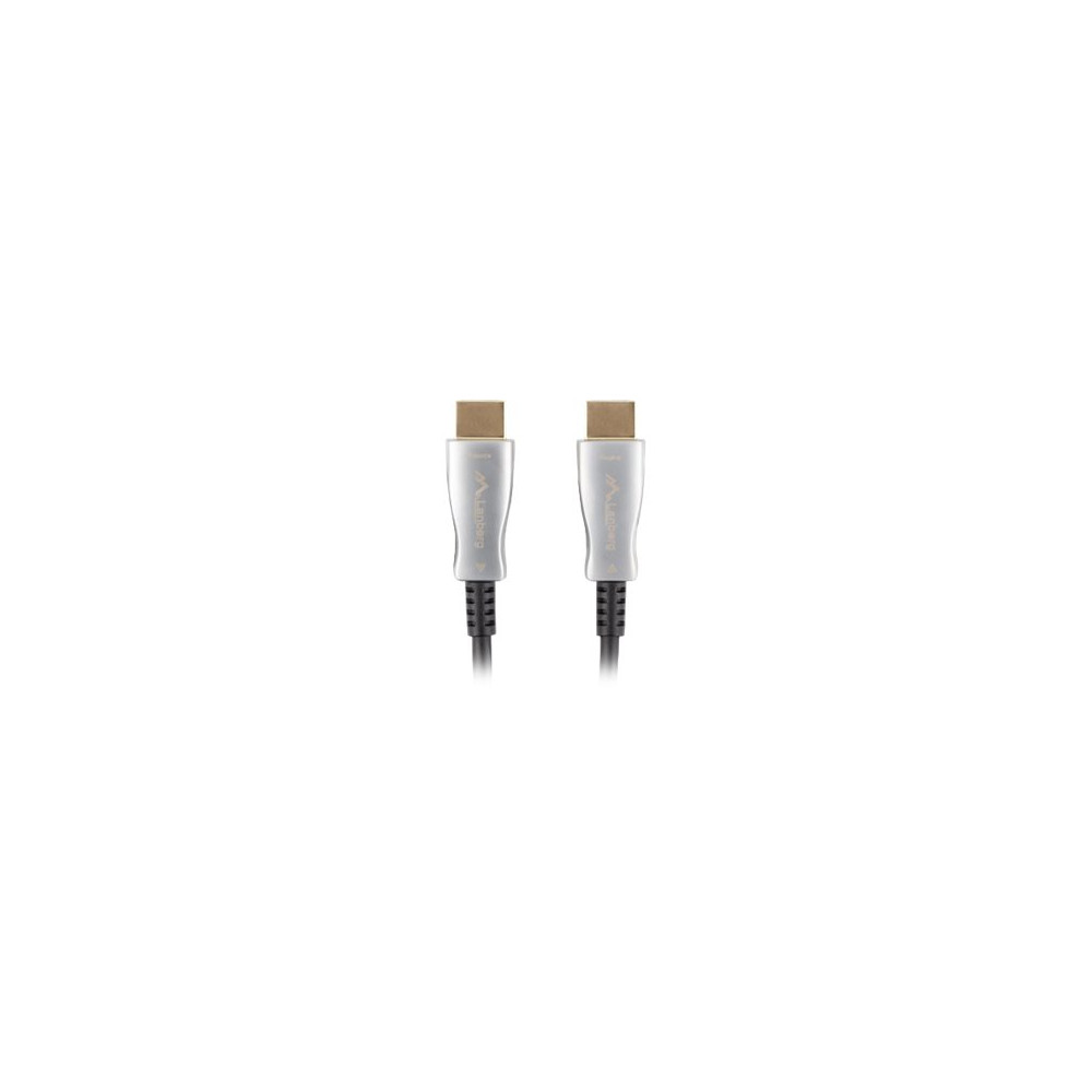 Produktbild för Lanberg HDMI-kabel med Ethernet - 80 m