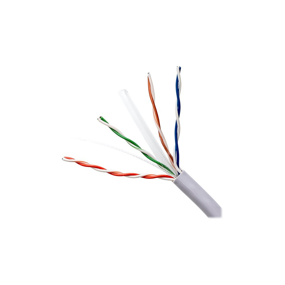 Produktbild för Qoltec bulkkabel - grå