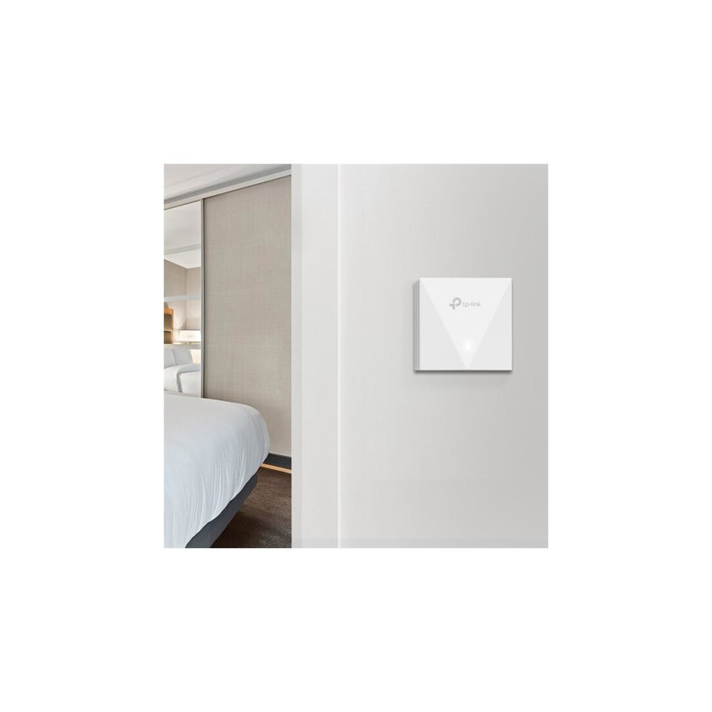 Produktbild för TP-Link Omada EAP650-Wall V1 - trådlös åtkomstpunkt - Wi-Fi 6 - molnhanterad