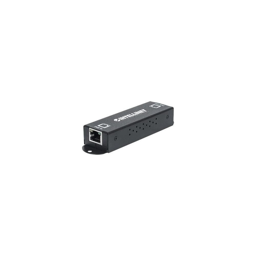 Produktbild för Intellinet Gigabit High-Power PoE+ Extender Repeater, IEEE 802.3at/af Power over Ethernet (PoE+/PoE), metal - repeater - 10Mb LAN, 100Mb LAN, 1GbE