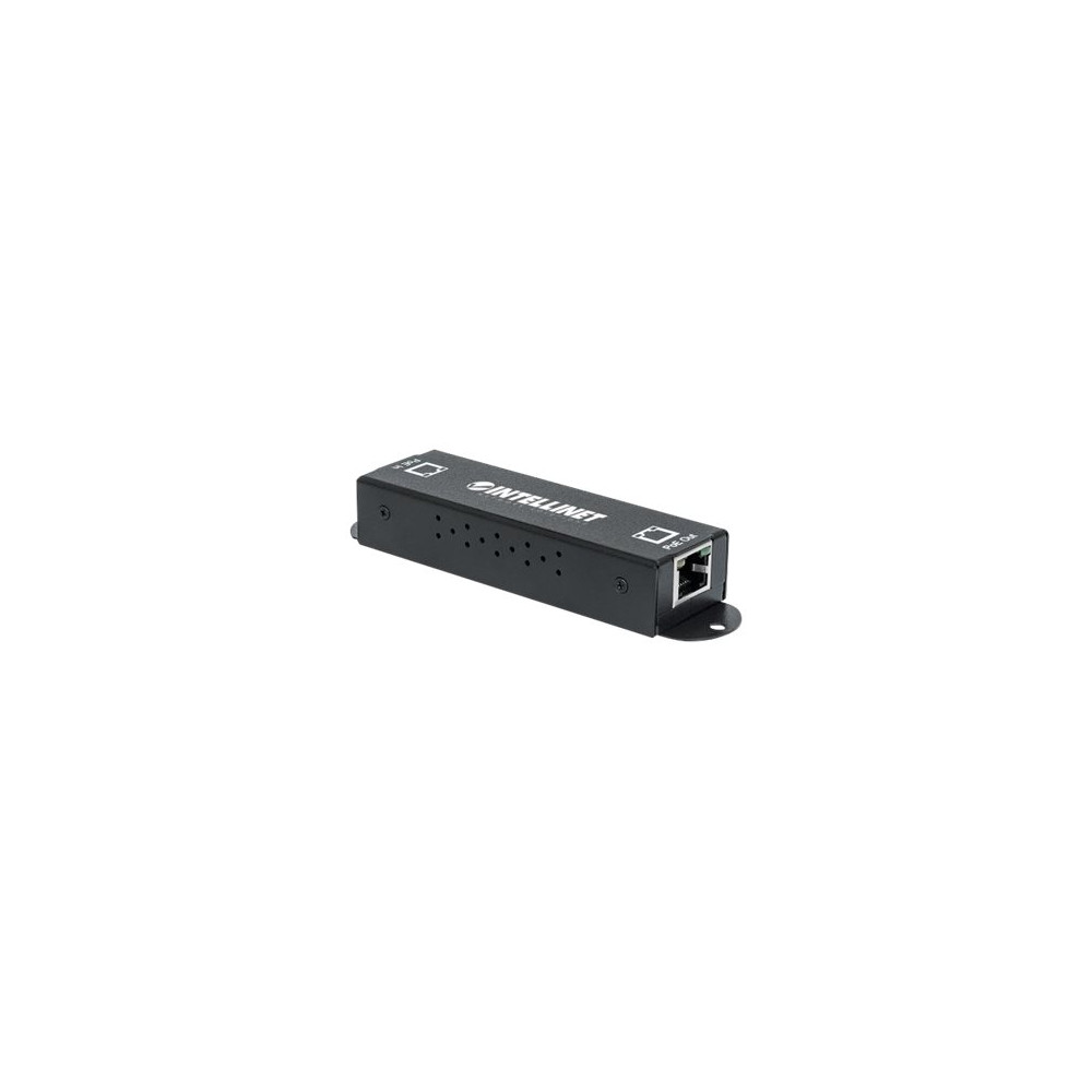 Produktbild för Intellinet Gigabit High-Power PoE+ Extender Repeater, IEEE 802.3at/af Power over Ethernet (PoE+/PoE), metal - repeater - 10Mb LAN, 100Mb LAN, 1GbE