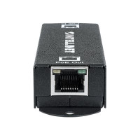Produktbild för Intellinet Gigabit High-Power PoE+ Extender Repeater, IEEE 802.3at/af Power over Ethernet (PoE+/PoE), metal - repeater - 10Mb LAN, 100Mb LAN, 1GbE