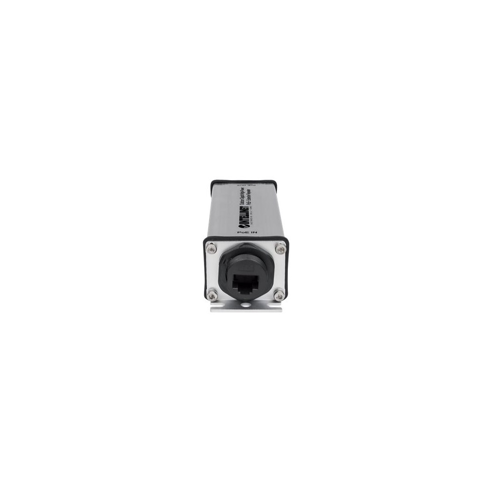 Produktbild för Intellinet Outdoor Gigabit High-Power PoE+ Extender Repeater, IEEE 802.3at/af Power over Ethernet (PoE+/PoE), Extends Range up to 100m, Metal, IP65 - repeater - 10Mb LAN, 100Mb LAN, 1GbE