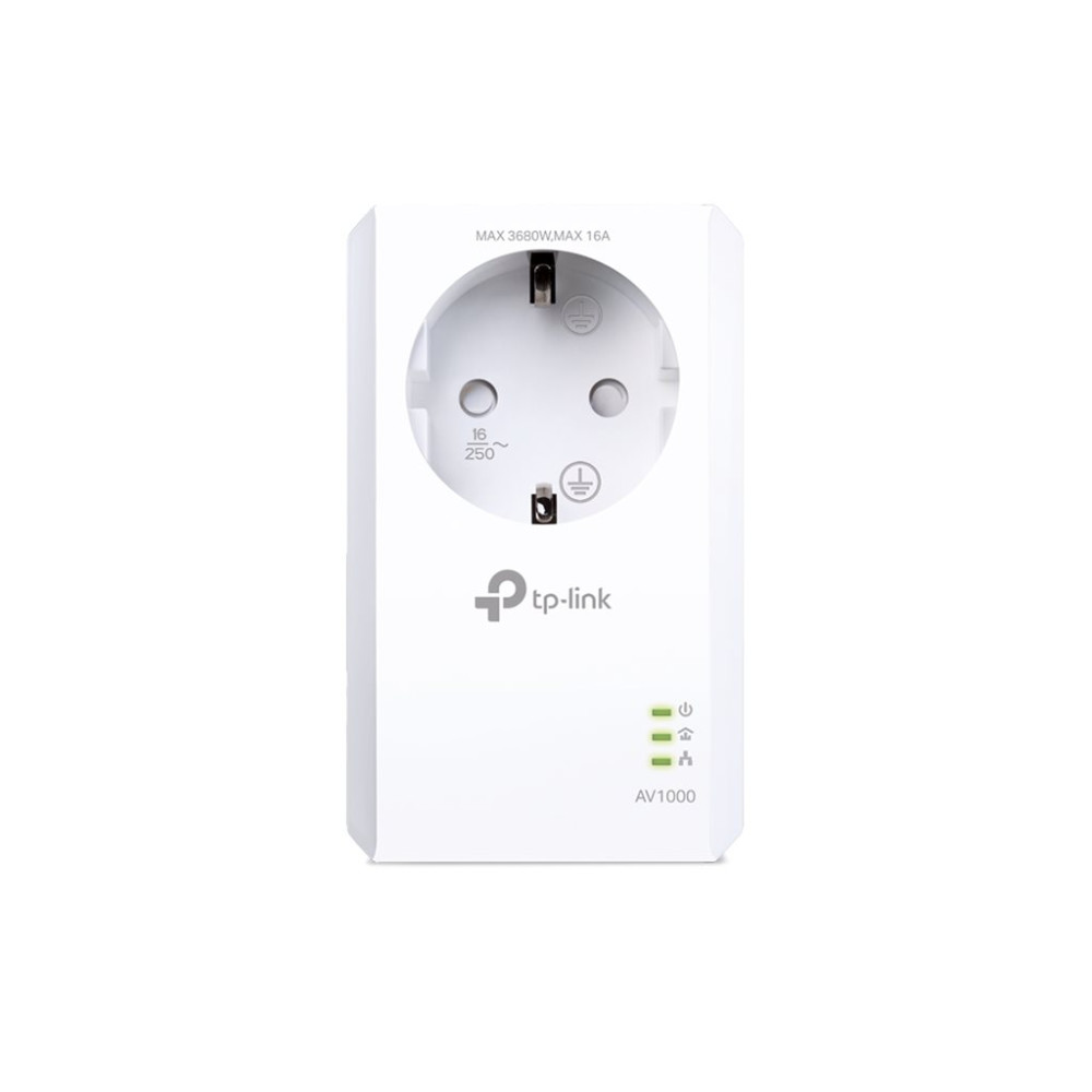Produktbild för TP-Link TL-PA7017P V4 - Powerline-adapter - vägginsticksbar