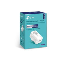 Produktbild för TP-Link TL-PA7017P V4 - Powerline-adapter - vägginsticksbar