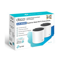 Produktbild för TP-Link Deco X55 V1.60 - Wifi-system - Wi-Fi 6 - skrivbordsmodell