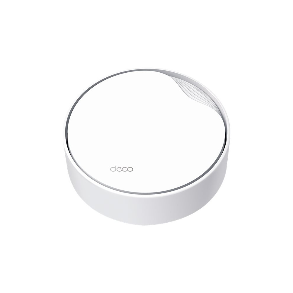 Produktbild för TP-Link Deco X50-PoE V2 - Wifi-system - Wi-Fi 6 - takmonterbar, skrivbordsmodell, väggmonterbar