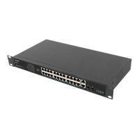 Produktbild för Lanberg RSFE-24P-2C-360 - switch - 24 portar - ohanterad - rackmonterbar