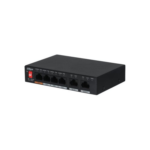 DAHUA Dahua PFS3006-4ET-60 - v2 - switch - 4 portar - ohanterad