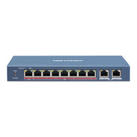 Produktbild för Hikvision DS-3E0310HP-E - switch - 8 portar - ohanterad