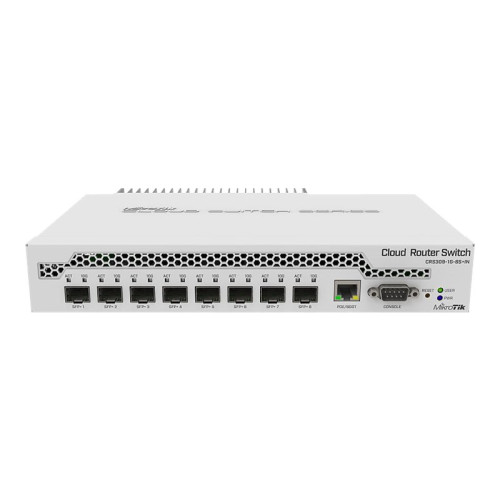 MikroTik MikroTik Cloud Router Switch CRS309-1G-8S+IN - switch - 8 portar - Administrerad - rackmonterbar