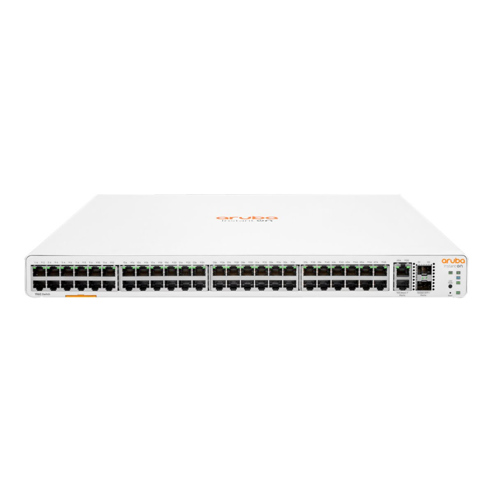 Produktbild för HPE Networking Instant On 1960 48G 2XGT 2SFP+ Switch - switch - 52 portar - smart - rackmonterbar