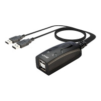 Produktbild för Lindy 2 Port USB KM Switch - omkopplare för tangentbord/mus - 2 portar