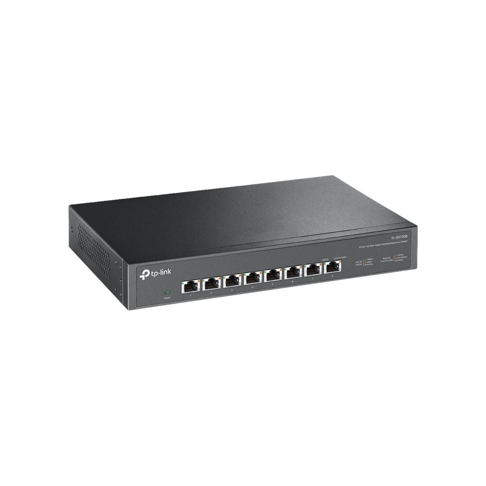Produktbild för TP-Link TL-SX1008 V1 - switch - 8 portar - rackmonterbar