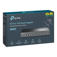 Produktbild för TP-Link TL-SX1008 V1 - switch - 8 portar - rackmonterbar