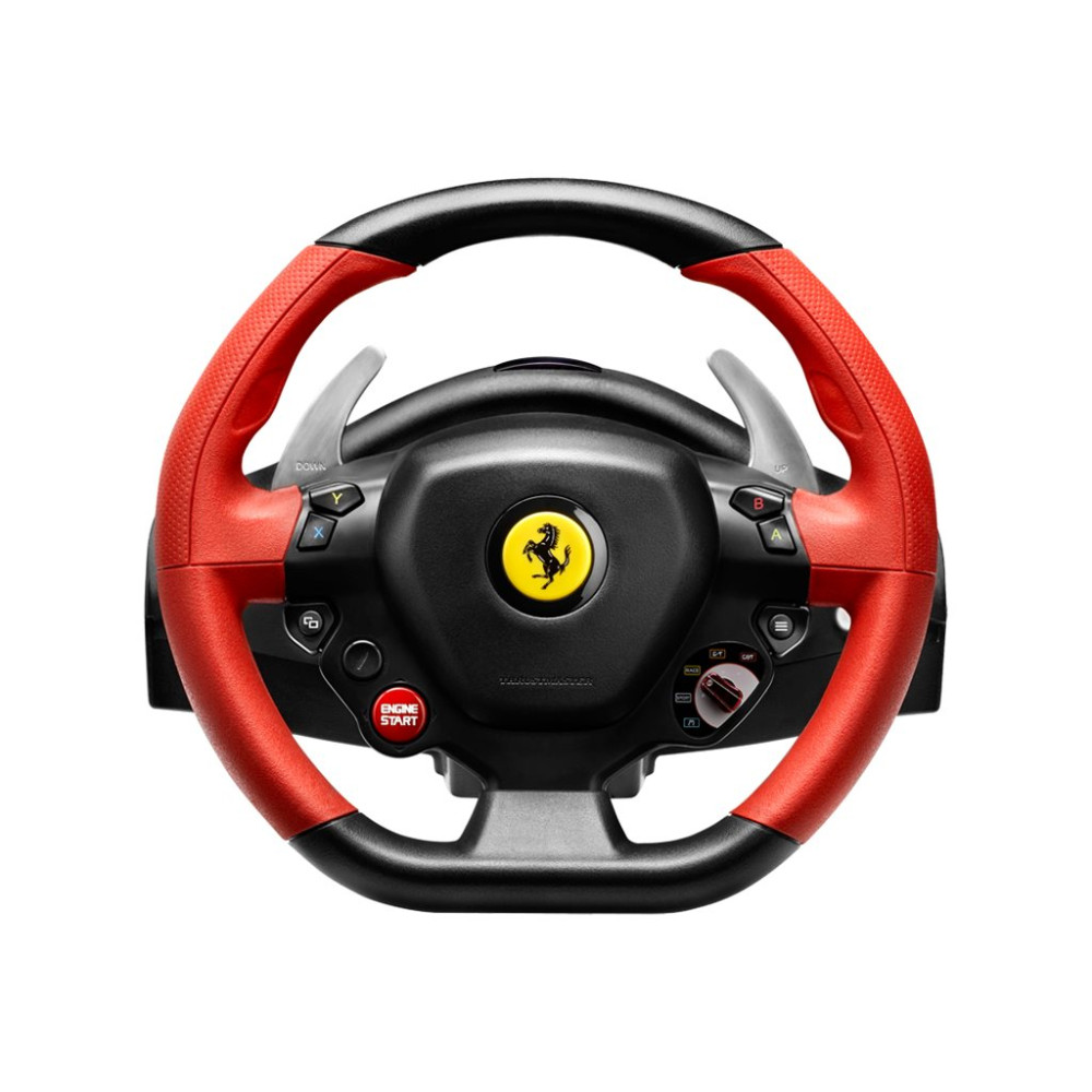 Produktbild för Thrustmaster Ferrari 458 Spider - ratt- och pedaluppsättning - kabelansluten
