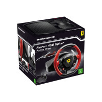 Produktbild för Thrustmaster Ferrari 458 Spider - ratt- och pedaluppsättning - kabelansluten