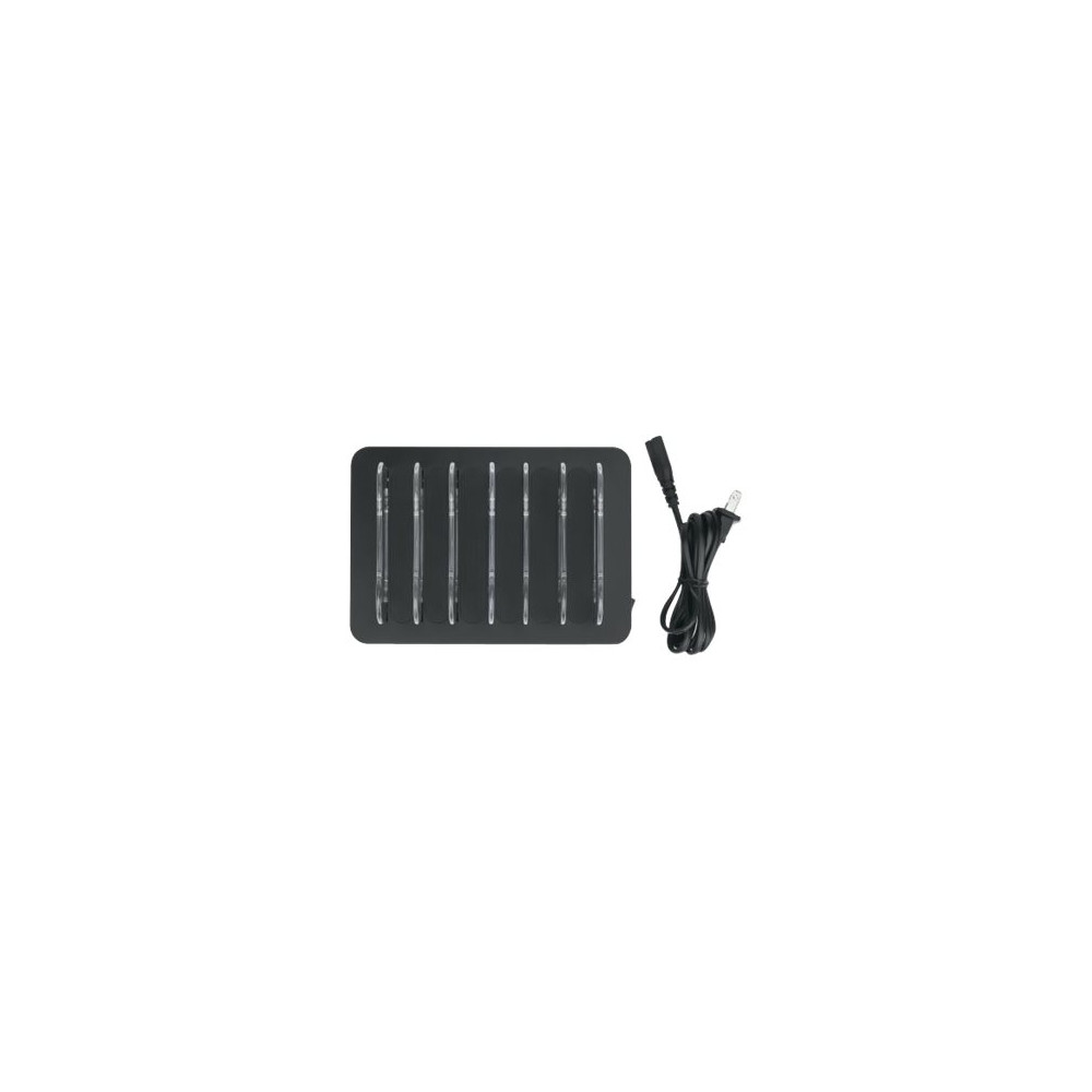 Produktbild för Manhattan Charging Station, 6x USB-A Ports, Outputs: 6x 2.4A, Smart IC, LED Indicator Lights, Black, Three Year Warranty, Box laddningsstation - USB - 50 watt