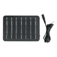 Produktbild för Manhattan Charging Station, 6x USB-A Ports, Outputs: 6x 2.4A, Smart IC, LED Indicator Lights, Black, Three Year Warranty, Box laddningsstation - USB - 50 watt