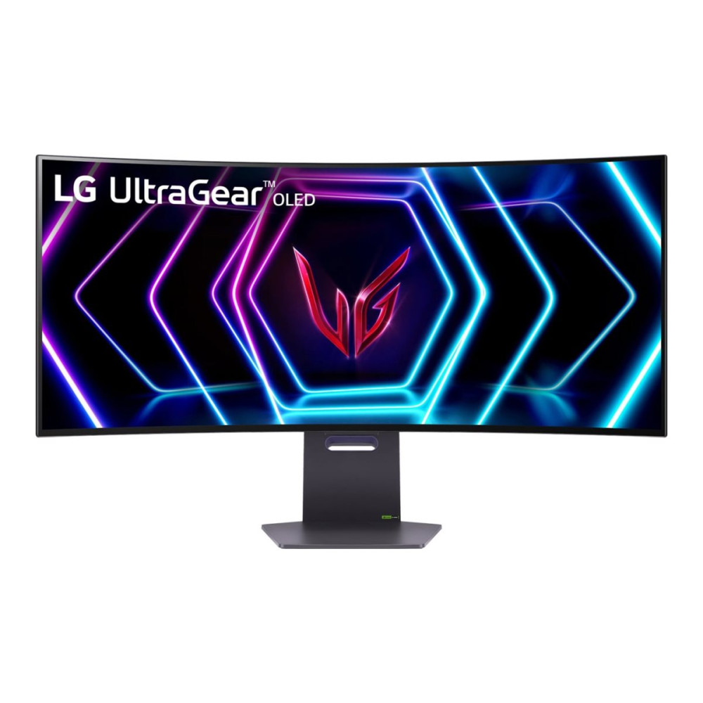 Produktbild för LG UltraGear 39GS95QE-B - OLED-monitor - böjd - 39" - HDR
