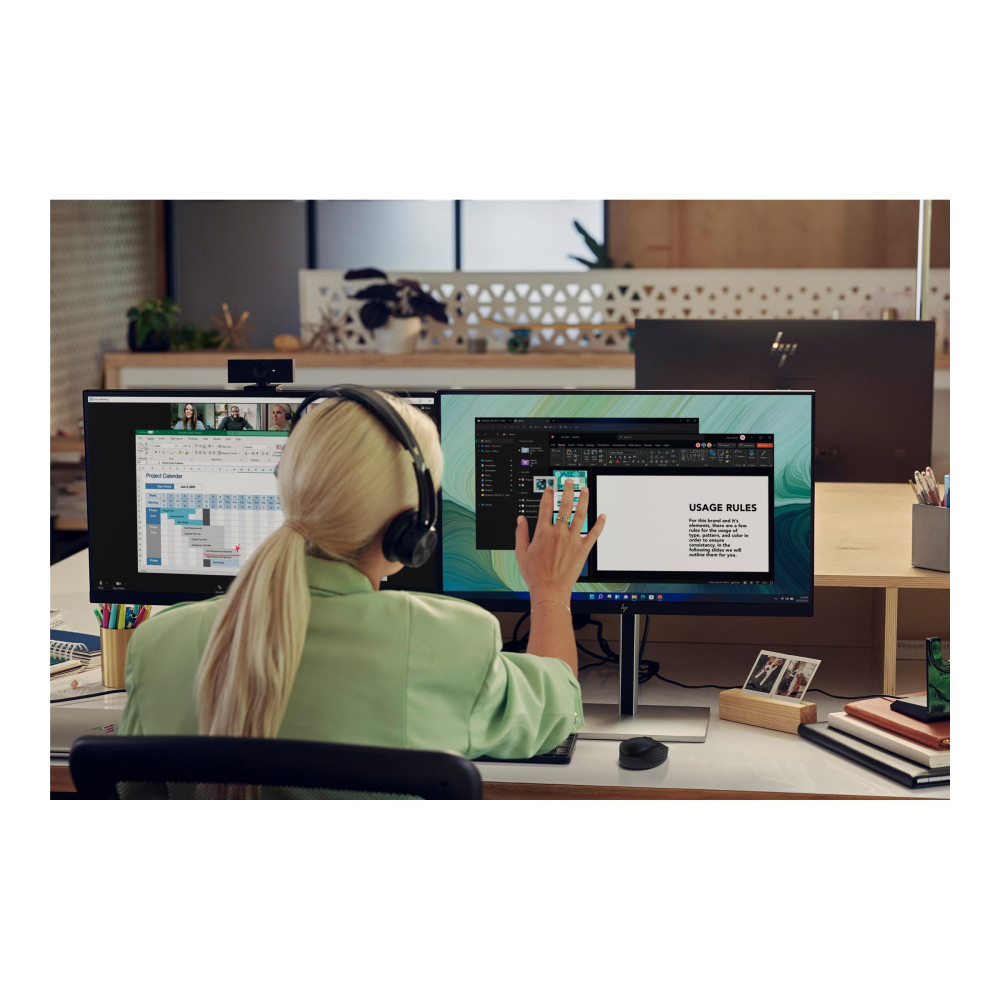 Produktbild för HP E24t G5 - E-Series - LED-skärm - Full HD (1080p) - 23.8"