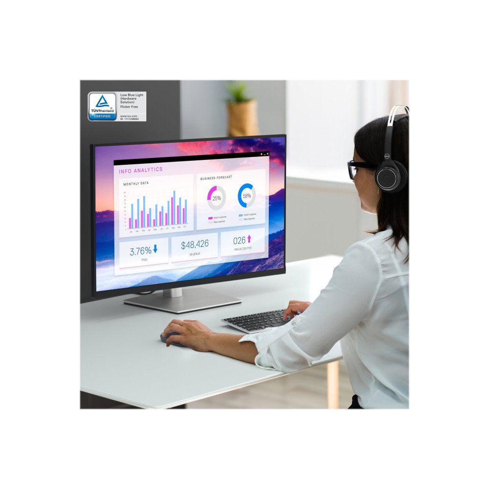 Produktbild för Dell P3223QE - LED-skärm - 4K - 31.5"
