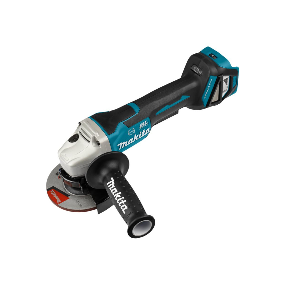 Produktbild för Makita DGA517ZJ - vinkelslip - sladdlös - 125 mm - inget batteri