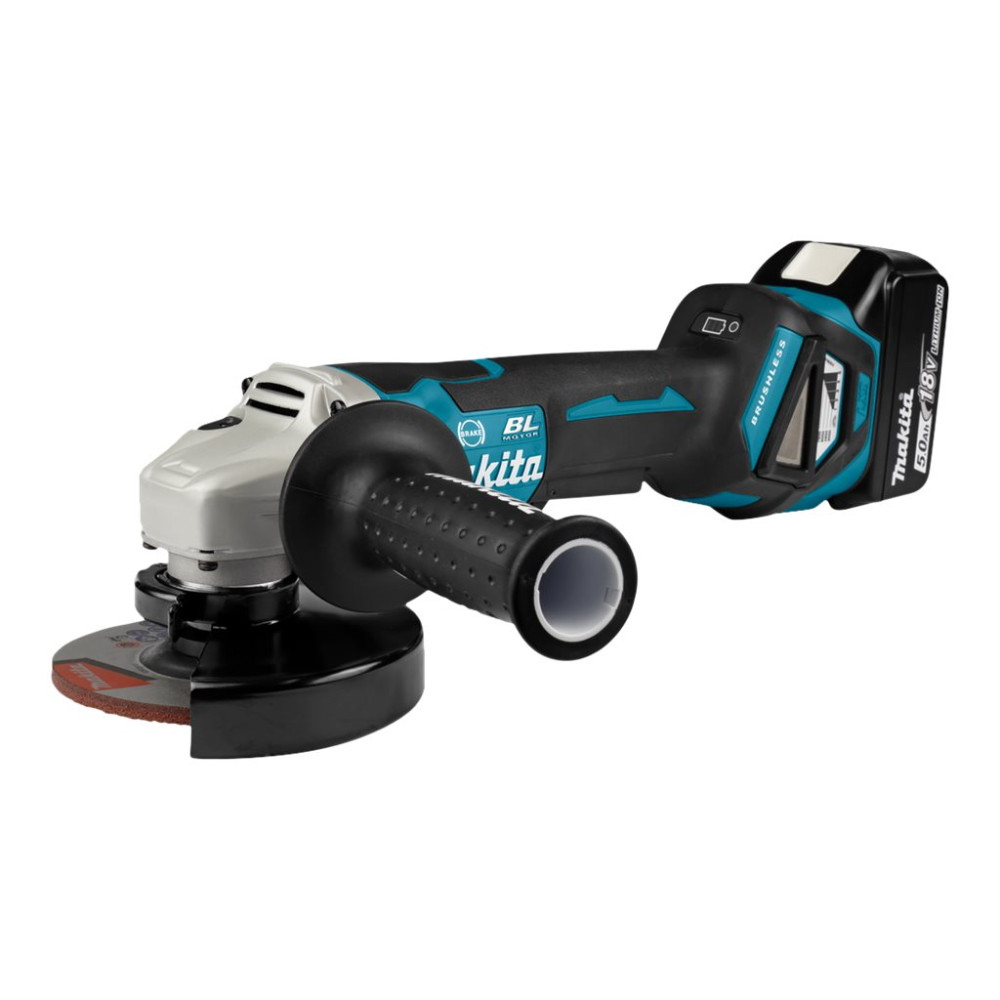 Produktbild för Makita DGA517ZJ - vinkelslip - sladdlös - 125 mm - inget batteri