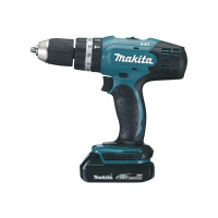 Produktbild för Makita DHP453RFE slagborr/skruvdragare - sladdlös - 2 hastigheter - 2 batterier