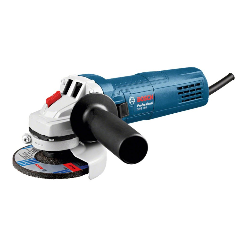 Produktbild för Bosch GWS 750-125 Professional - vinkelslip - 750 W - 125 mm