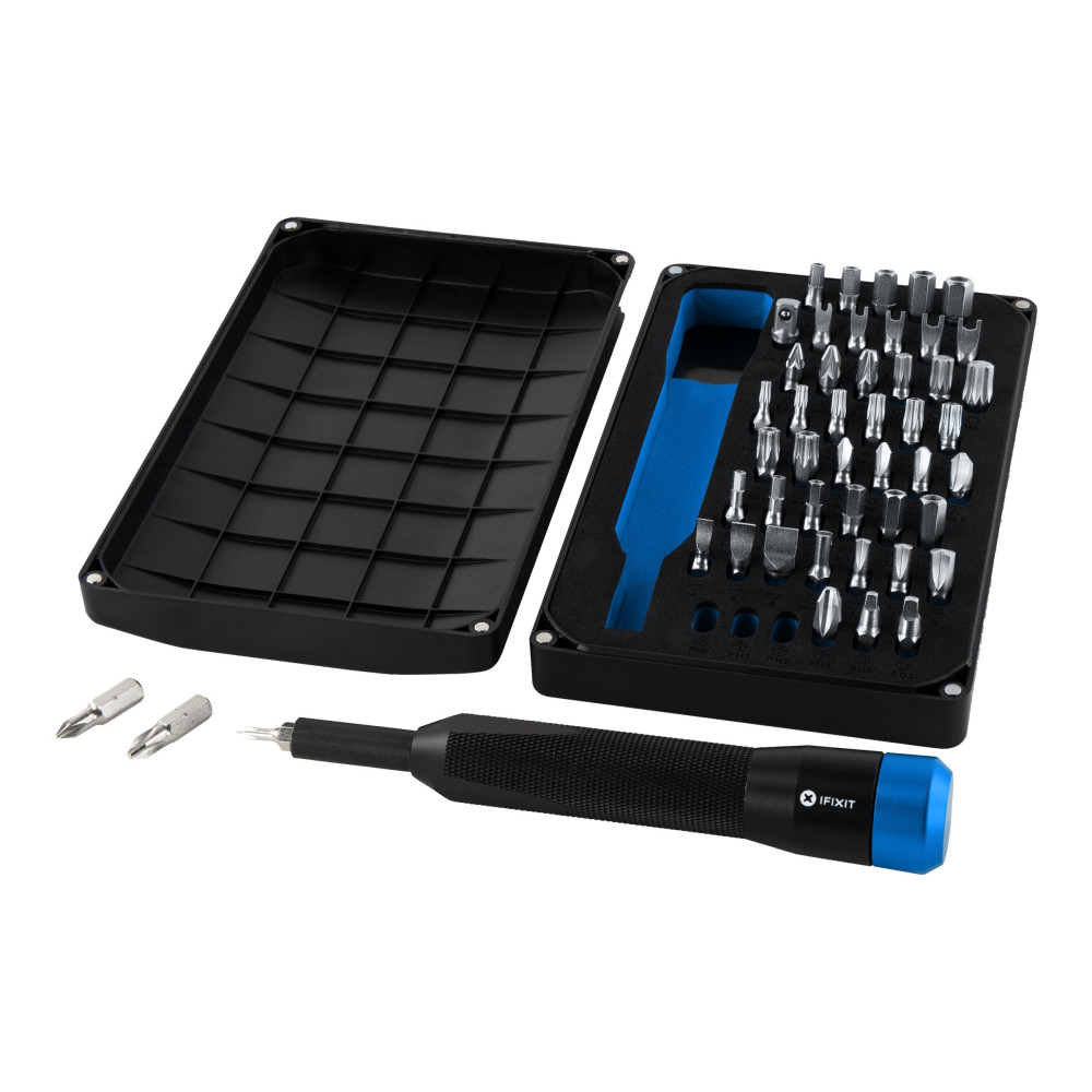 Produktbild för iFixit Mahi Precision Bit Set - skruvmejsel med bituppsättning - 48 delar