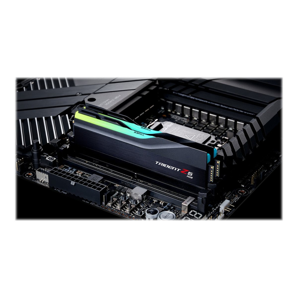 Produktbild för G.Skill Trident Z5 RGB - DDR5 - sats - 32 GB: 2 x 16 GB - DIMM 288-pin / PC5-48000 - ej buffrad