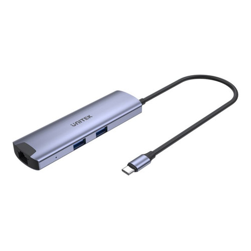 UNITEK Unitek - hubb - multiport, USB-C - 6 portar