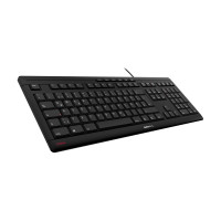 Produktbild för CHERRY STREAM KEYBOARD - tangentbord - tysk - svart Inmatningsenhet