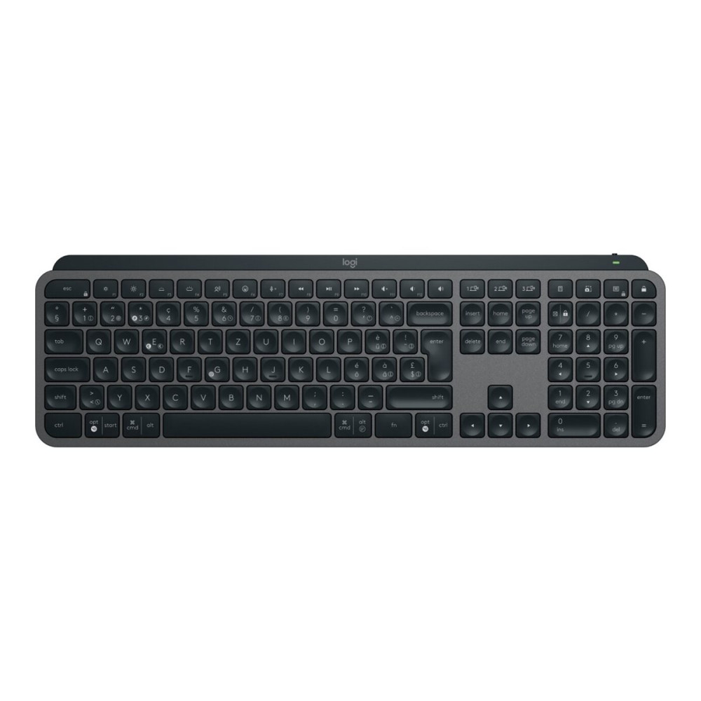 Produktbild för Logitech MX Keys S - tangentbord - QWERTZ - tysk - grafit Inmatningsenhet