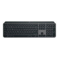 Produktbild för Logitech MX Keys S - tangentbord - QWERTZ - tysk - grafit Inmatningsenhet