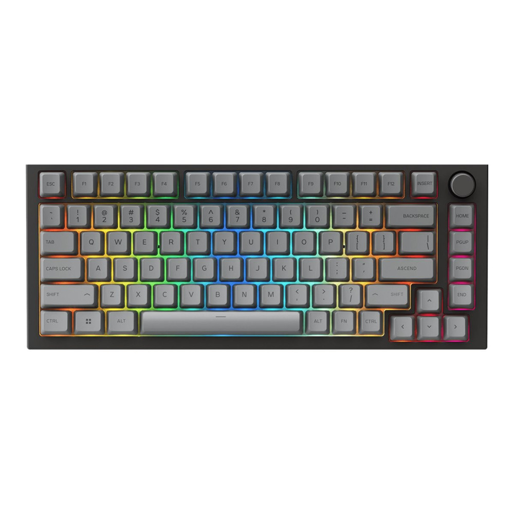 Produktbild för Glorious GMMK PRO 75% Barebone - tangentbord - skiffersvart Inmatningsenhet