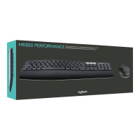 Produktbild för Logitech MK850 Performance - sats med tangentbord och mus - QWERTZ - tysk Inmatningsenhet