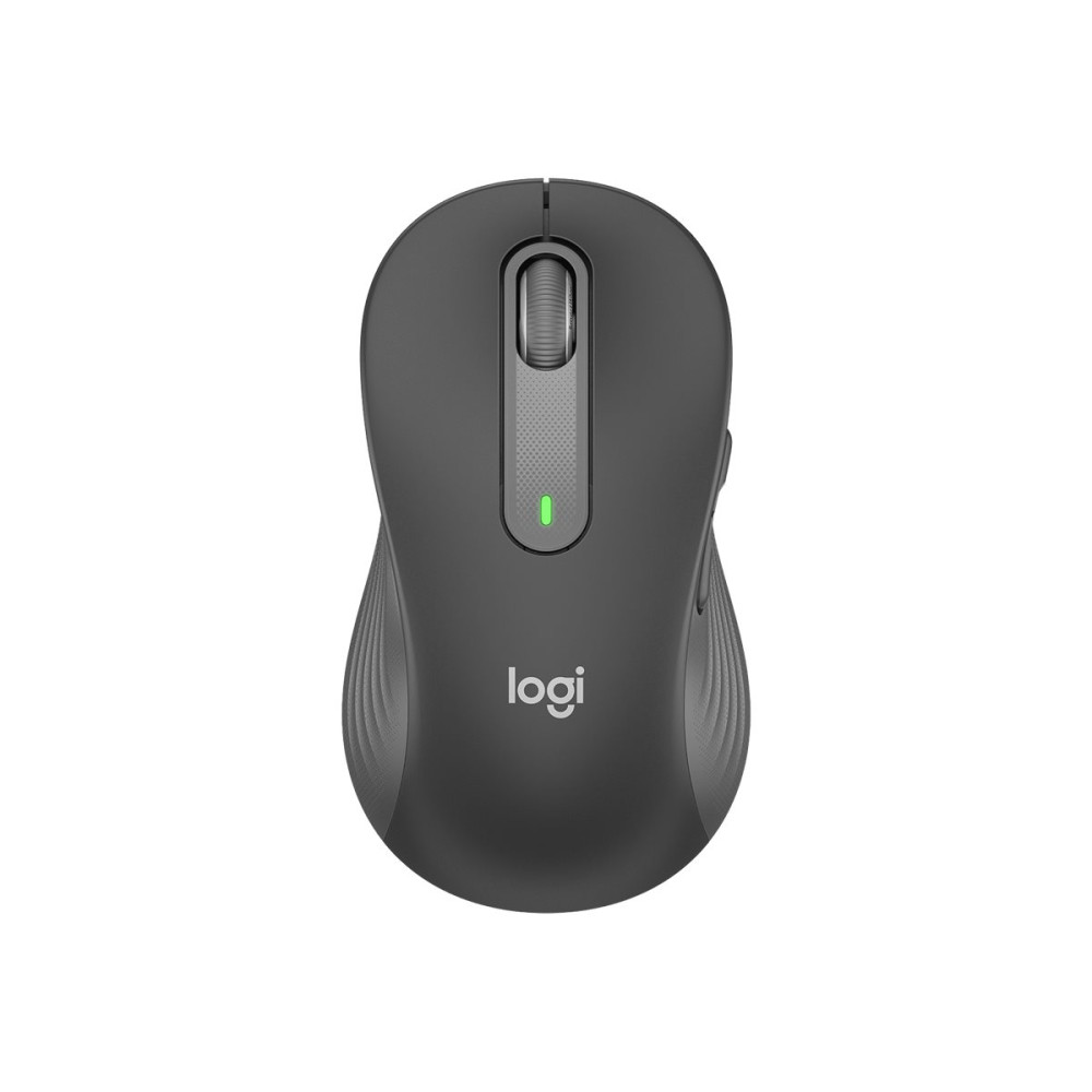 Produktbild för Logitech Signature M650 L LEFT - mus - stor storlek - 2.4 GHz, Bluetooth - grafit