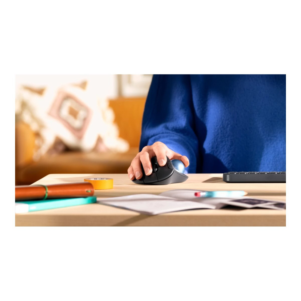 Produktbild för Logitech Ergo Series ERGO M575 for Business - styrkula - Bluetooth - grafit