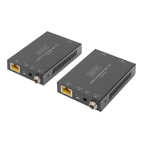 Digitus DIGITUS DS-55506 - sändare och mottagare - video/ljud/infraröd förlängare - HDMI