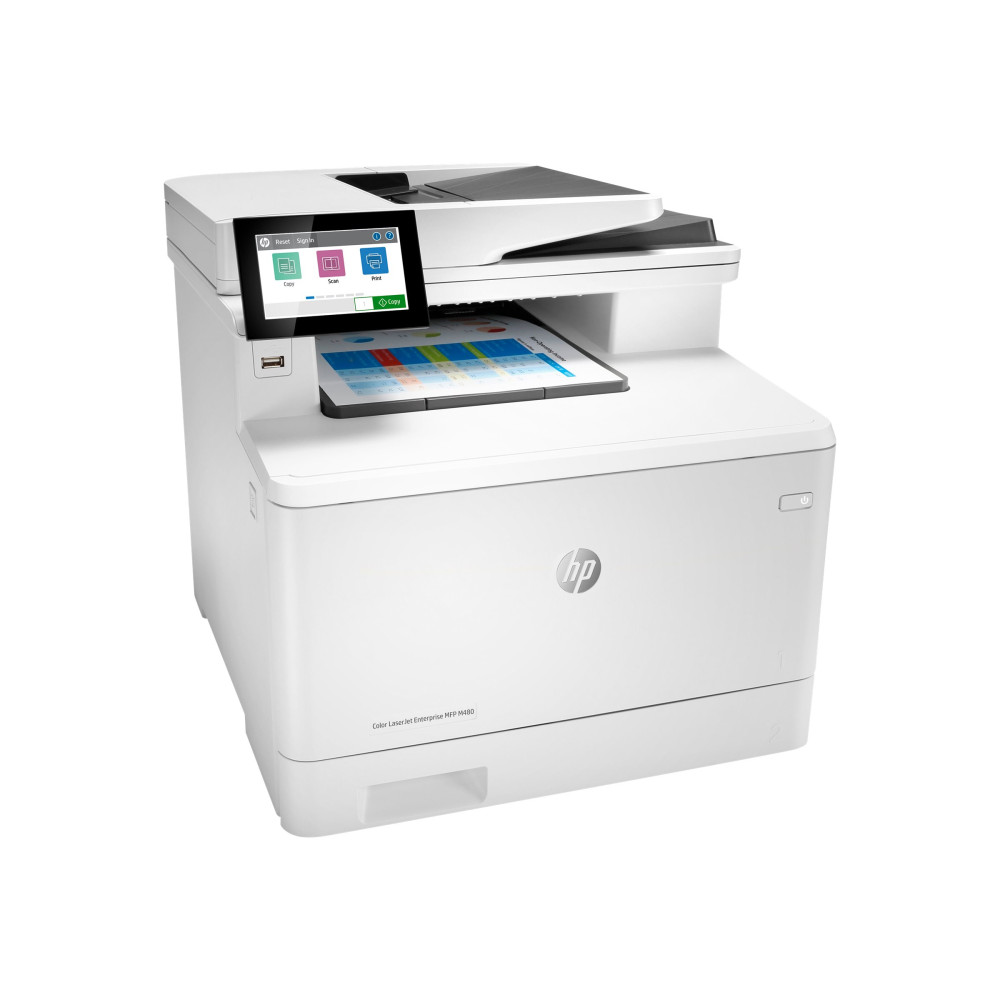 Produktbild för HP Color LaserJet Enterprise MFP M480f - multifunktionsskrivare - färg