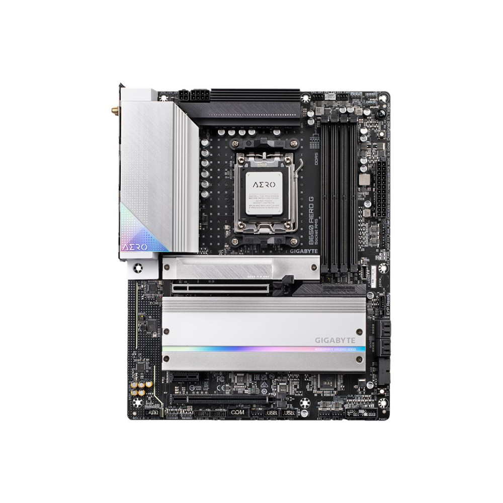 Produktbild för Gigabyte B650 AERO G - 1.0 - moderkort - ATX - Socket AM5 - AMD B650